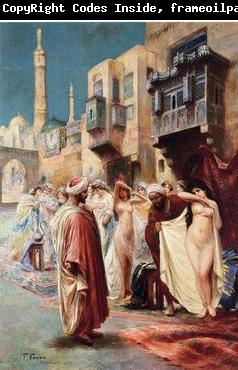 unknow artist Arab or Arabic people and life. Orientalism oil paintings  414
